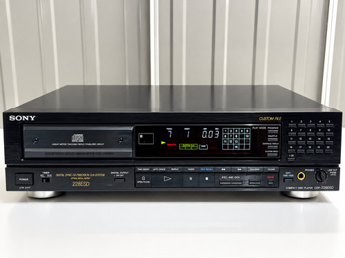Sony cdp 228esd lettore - sony, cd
