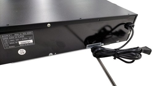 Sony scd xe800 - sacd, cd
