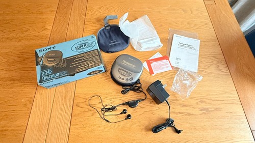 Sony discman 345 lettore - sony, cd